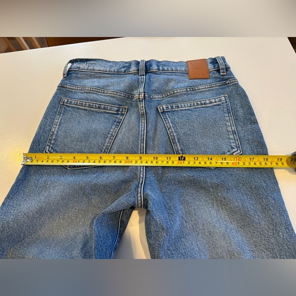 & Other Stories High Waist Slim Fit Denim Jean Mid Blue Size 28 $119 - Picture 9 of 12